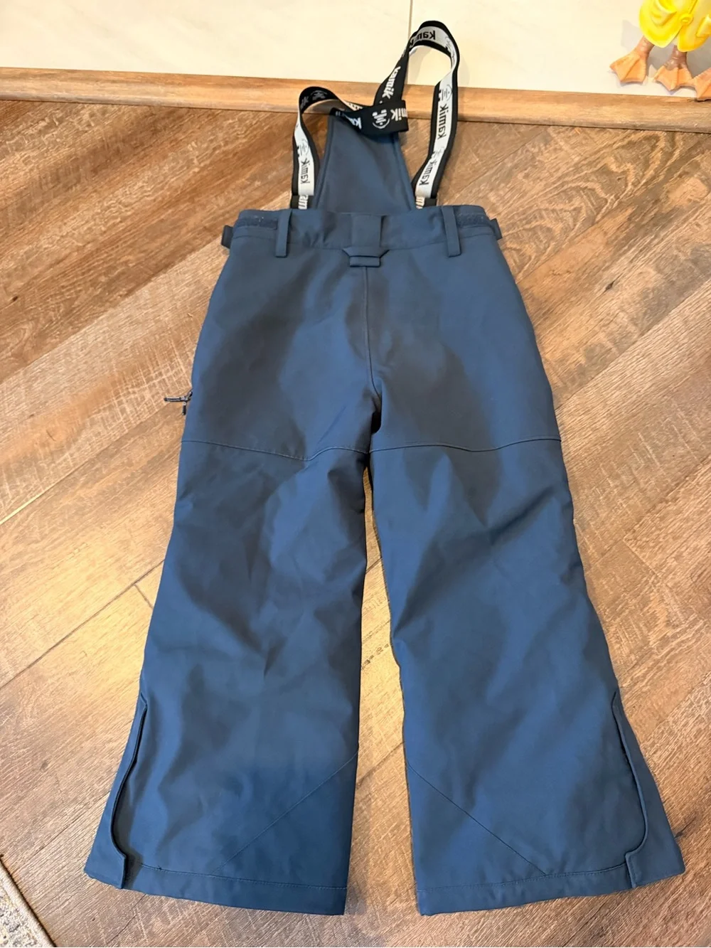 Kamik Youth Size 6 Insulated Snow Bib Pants Navy Waterproof Winter Ski Snowboard